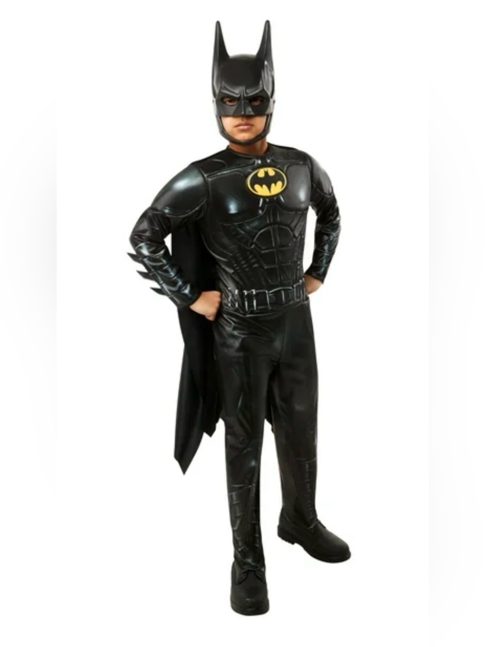 NWT DC Batman Halloween Costume for Children, Boy Size S by Rubies